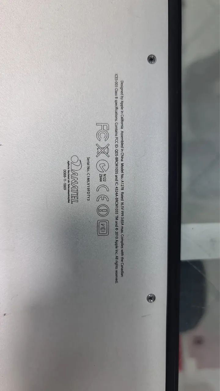 MacBook Pro 2010 para conserto  - Foto 2