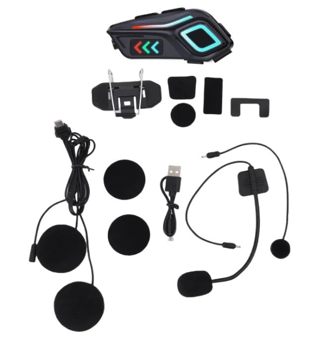 Fone Bluetooth para Capacete de Moto | Bluetooth 5.3 | Som HD - Foto 2