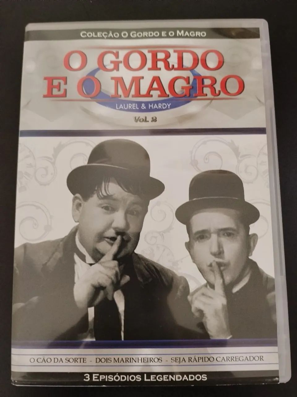 6 dvds O gordo e o magro ( legendado ) - Foto 2