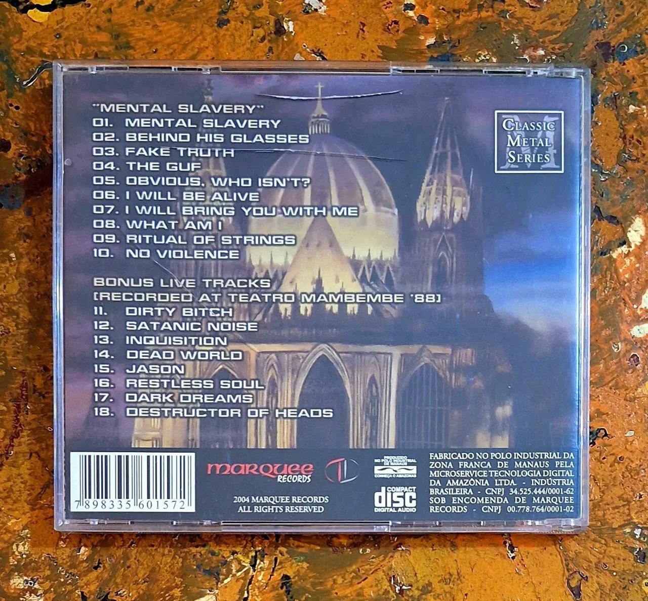 CD MX - Mental Slavery - Ratos de Porão  - Foto 4