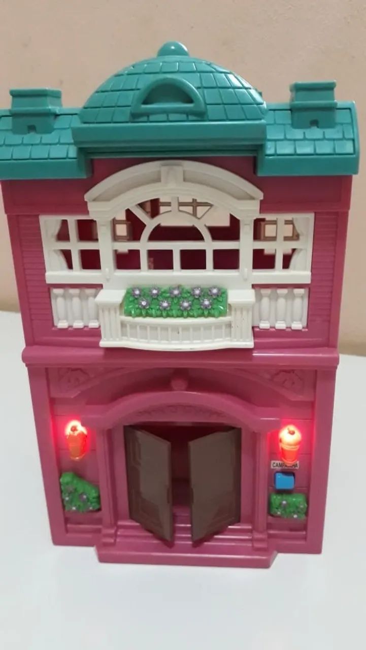 Casinha De Boneca com Campainha e acessórios diversos  - Foto 3