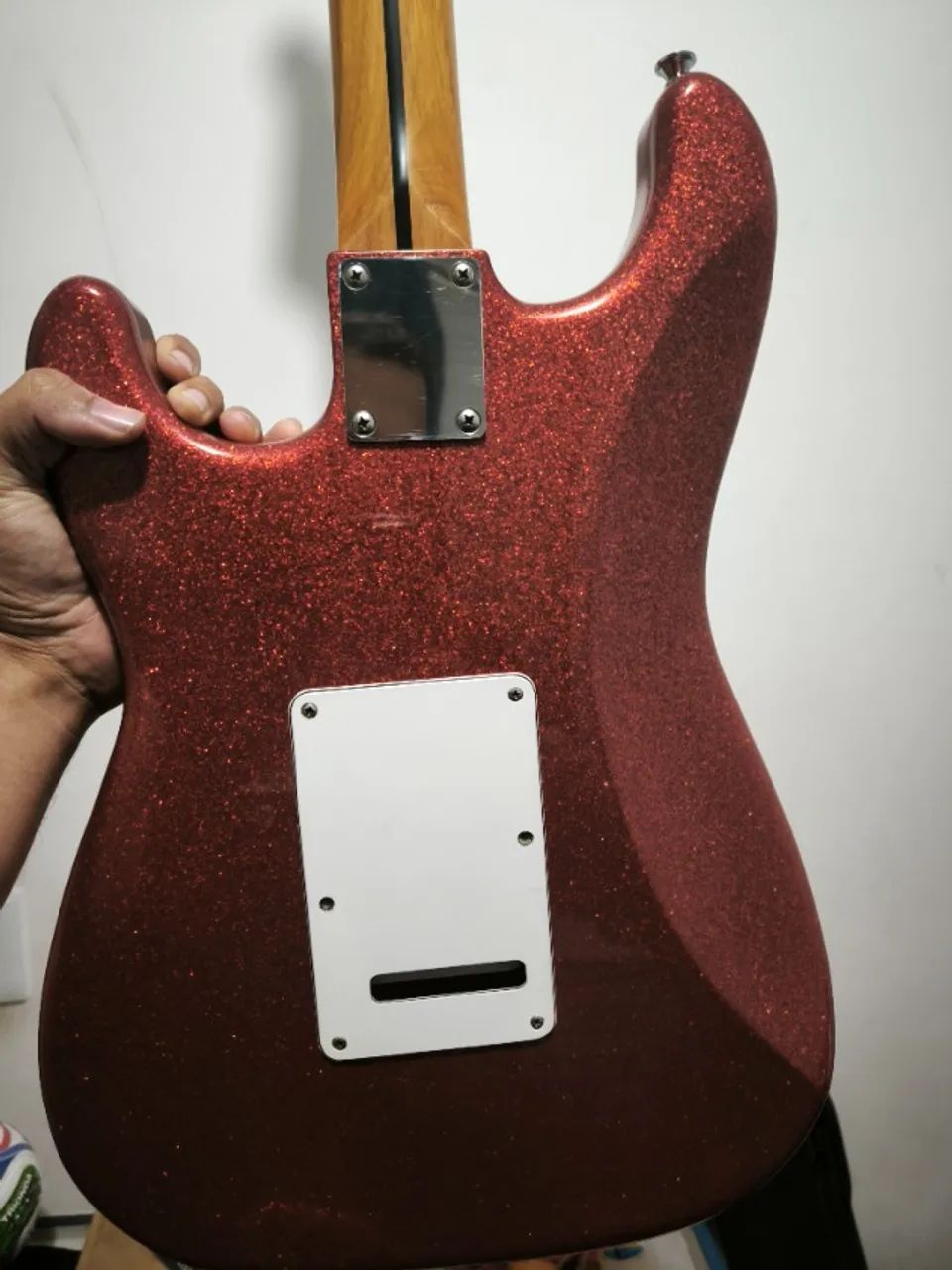 guitarra studebacker sparckle red strato HSS - Foto 4