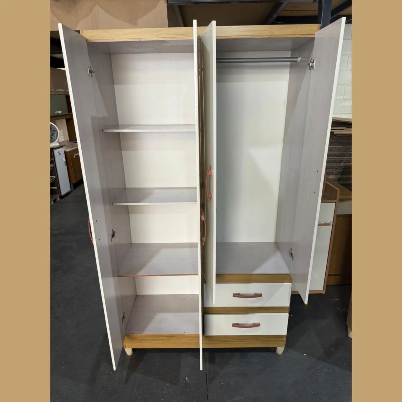 Guarda roupa 4 portas - entrego hoje  - Foto 2