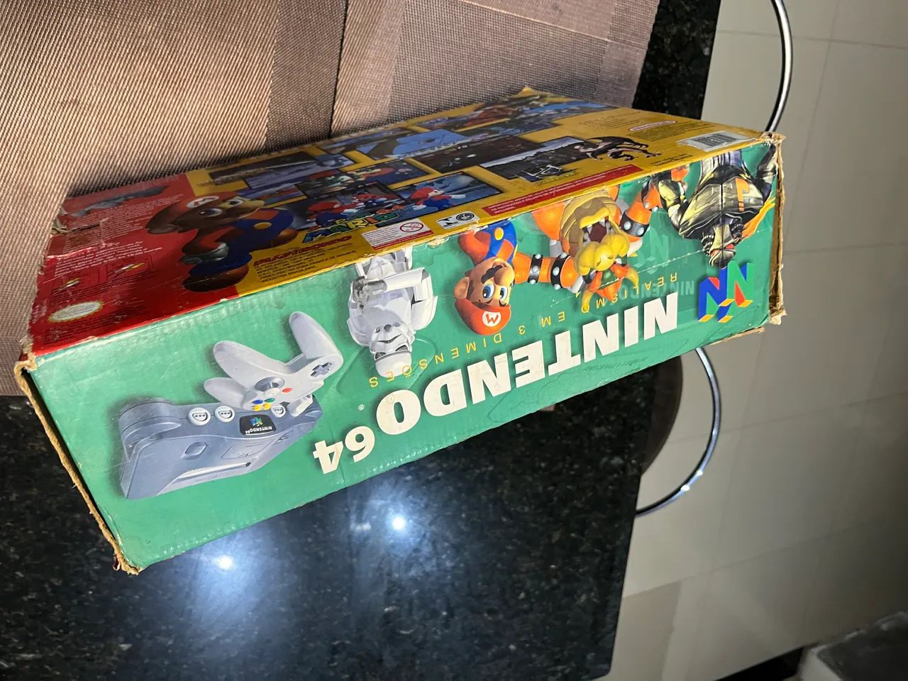 Nintendo 64 na caixa completo  - Foto 2