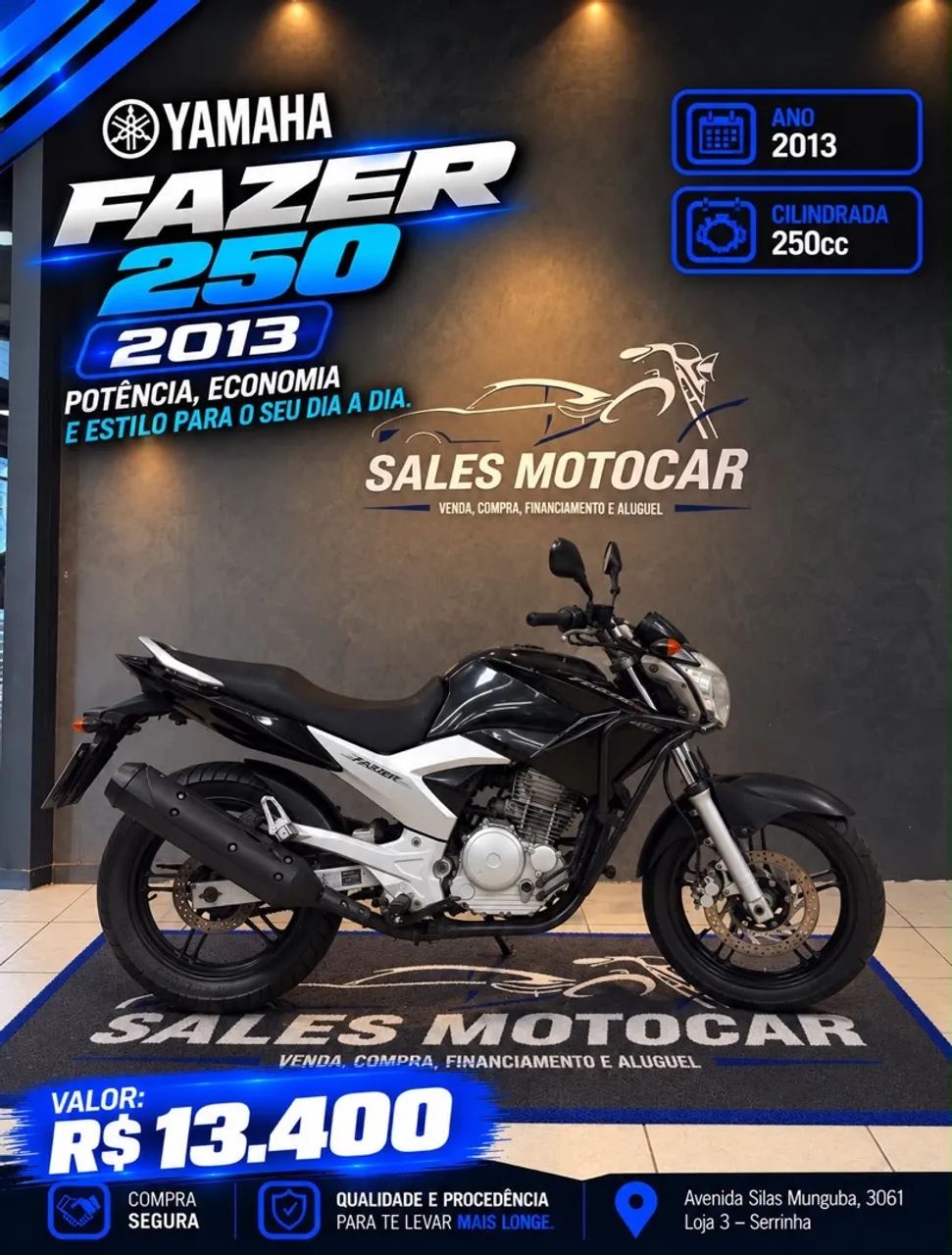FAZER 250 2013 (( DISPONÍVEL ))