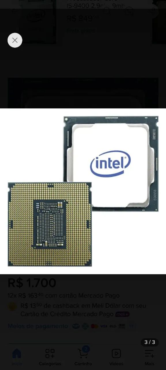 Processador i7 10 geração 10700 - Foto 2