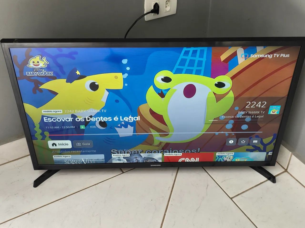 Smart Tv 32 Samsung Tizen (modelo novo) - Foto 3