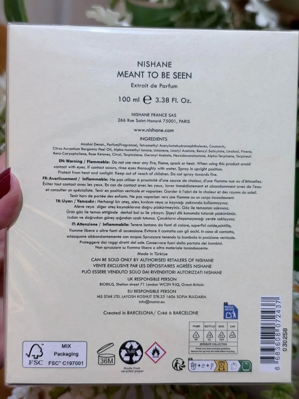 Perfume Nishane meant to be seen 100 ml  - Foto 2