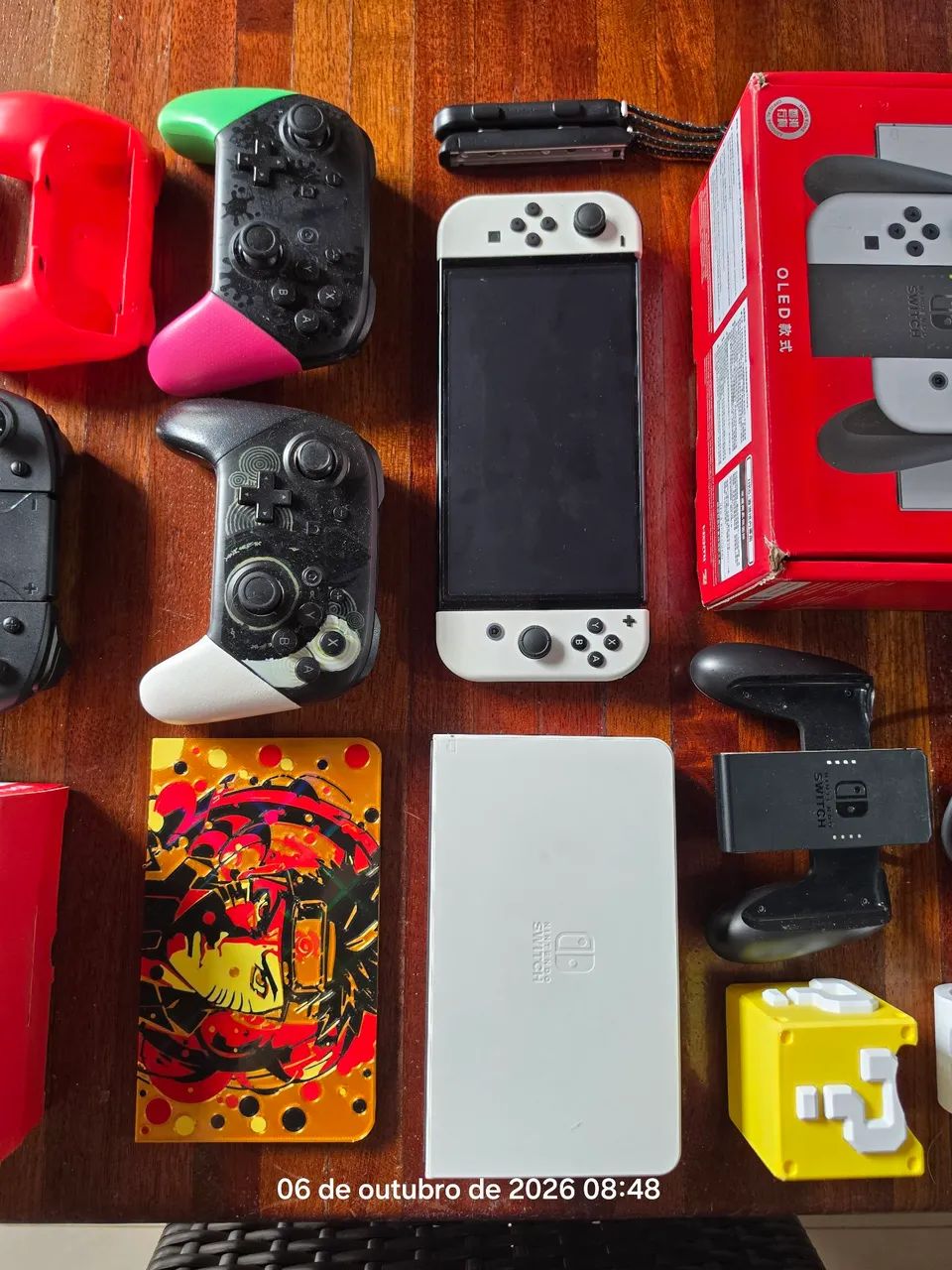 Nintendo Switch Oled 512GB + Acessórios - Foto 3