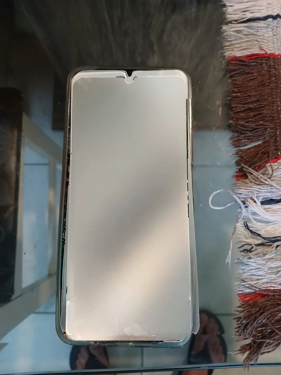 Vendo note 70 apenas trocar a dela celular e semi novo  - Foto 2