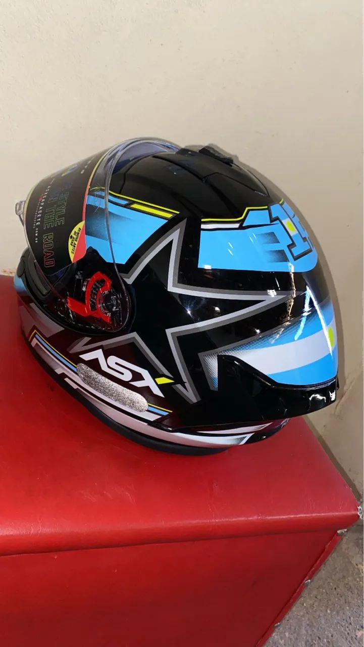 Capacete nunca usado novo ASX 59/60 - Foto 4
