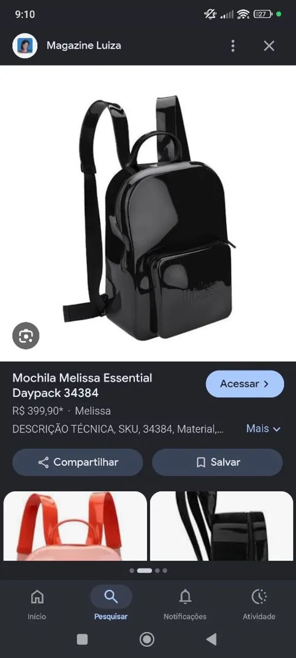 Mochila Melissa ORIGINAL - Foto 4