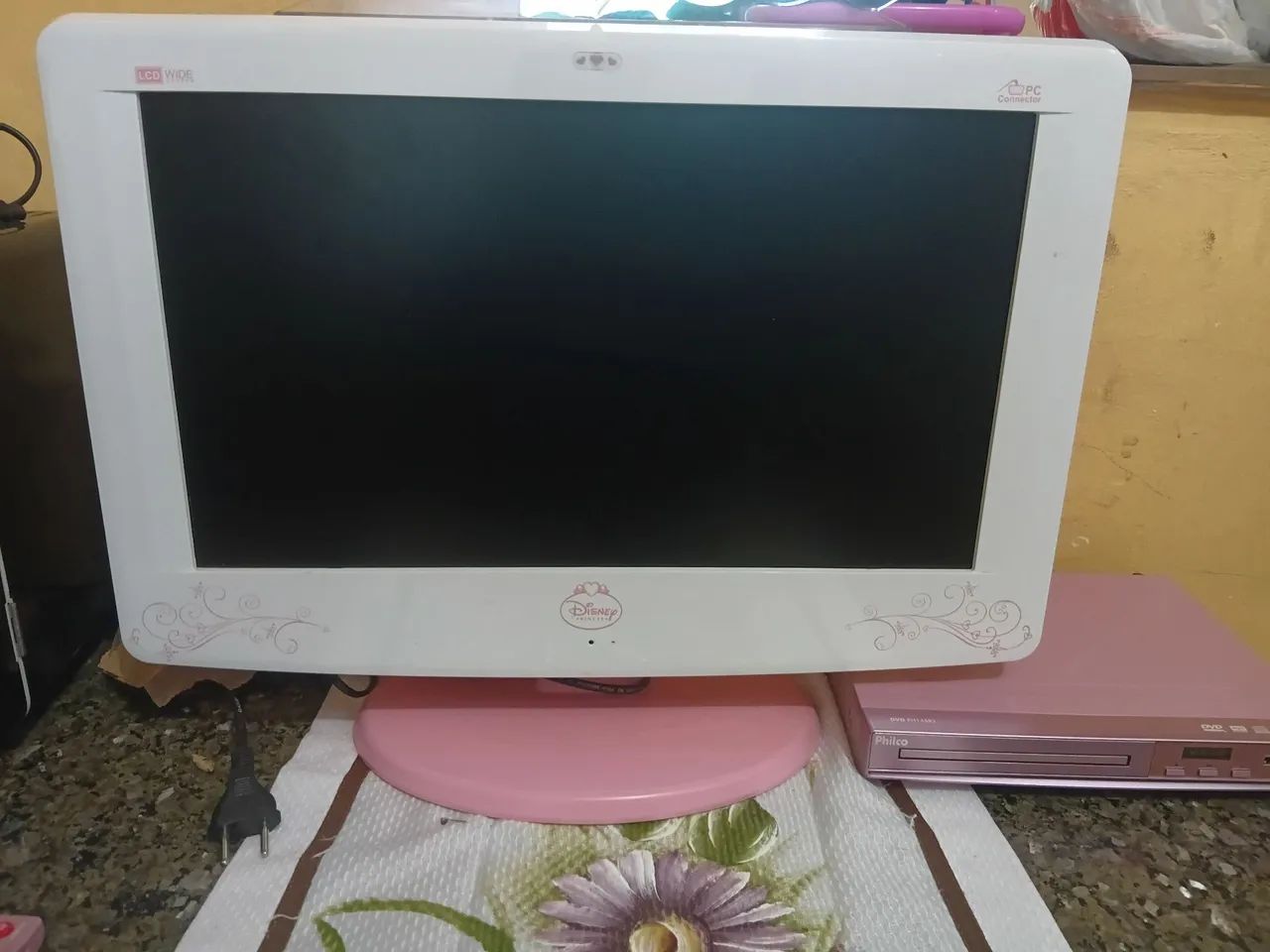 TV LCD Disney 19 polegadas dvd - Foto 5