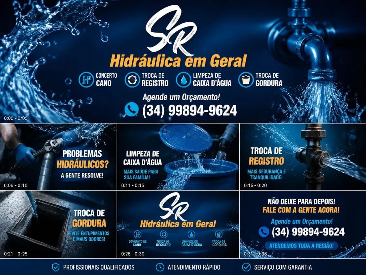 Encanador Serviço com qualidade.