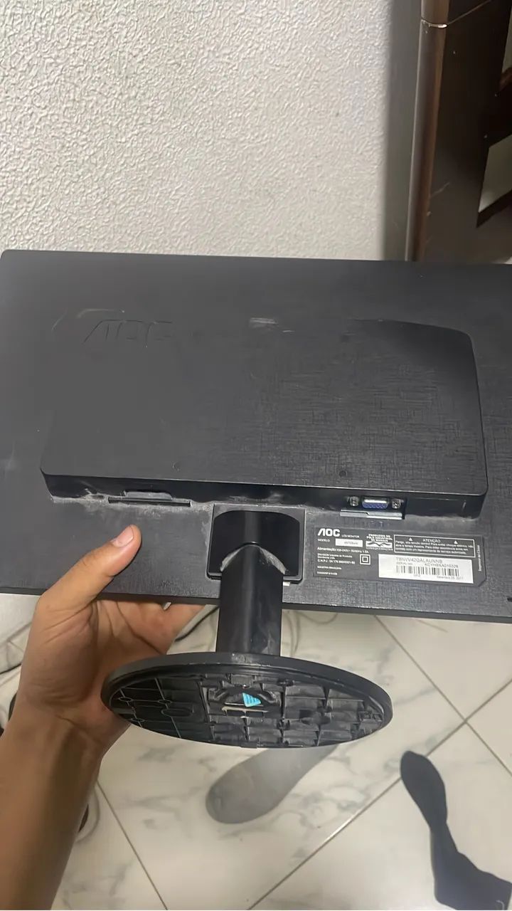 monitor aoc 19 polegas  - Foto 3