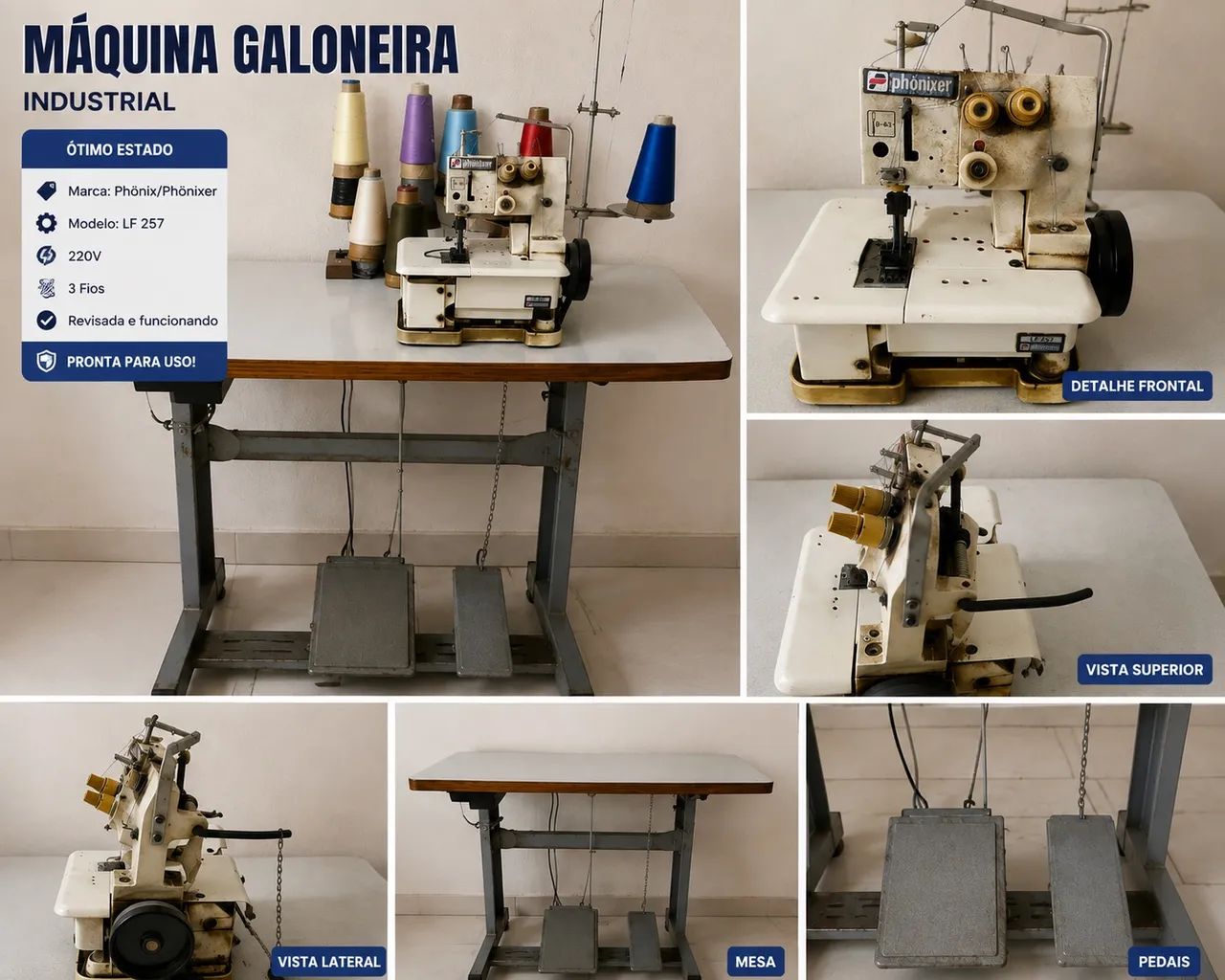 Galoneira de costura 