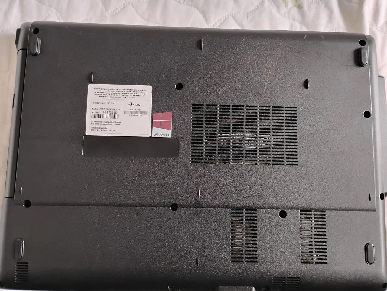 Notebook positivo unique s1991 PARA RETIRADA DE PEÇAS - Foto 3