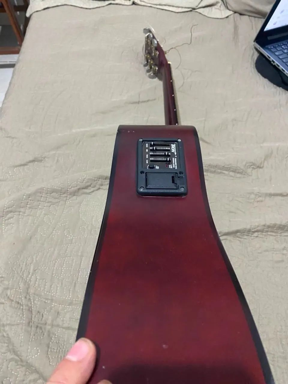 Violão Eletrico Laurer - com afinador - Foto 4