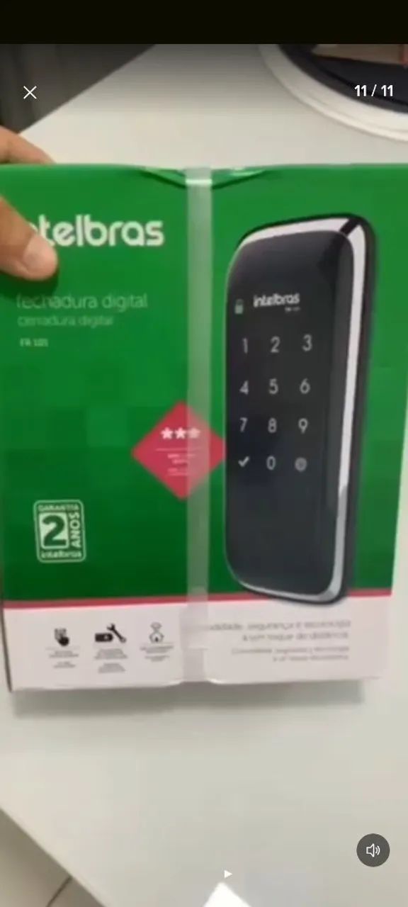 Fechadura Digital de Sobrepor Intelbras  - Foto 4