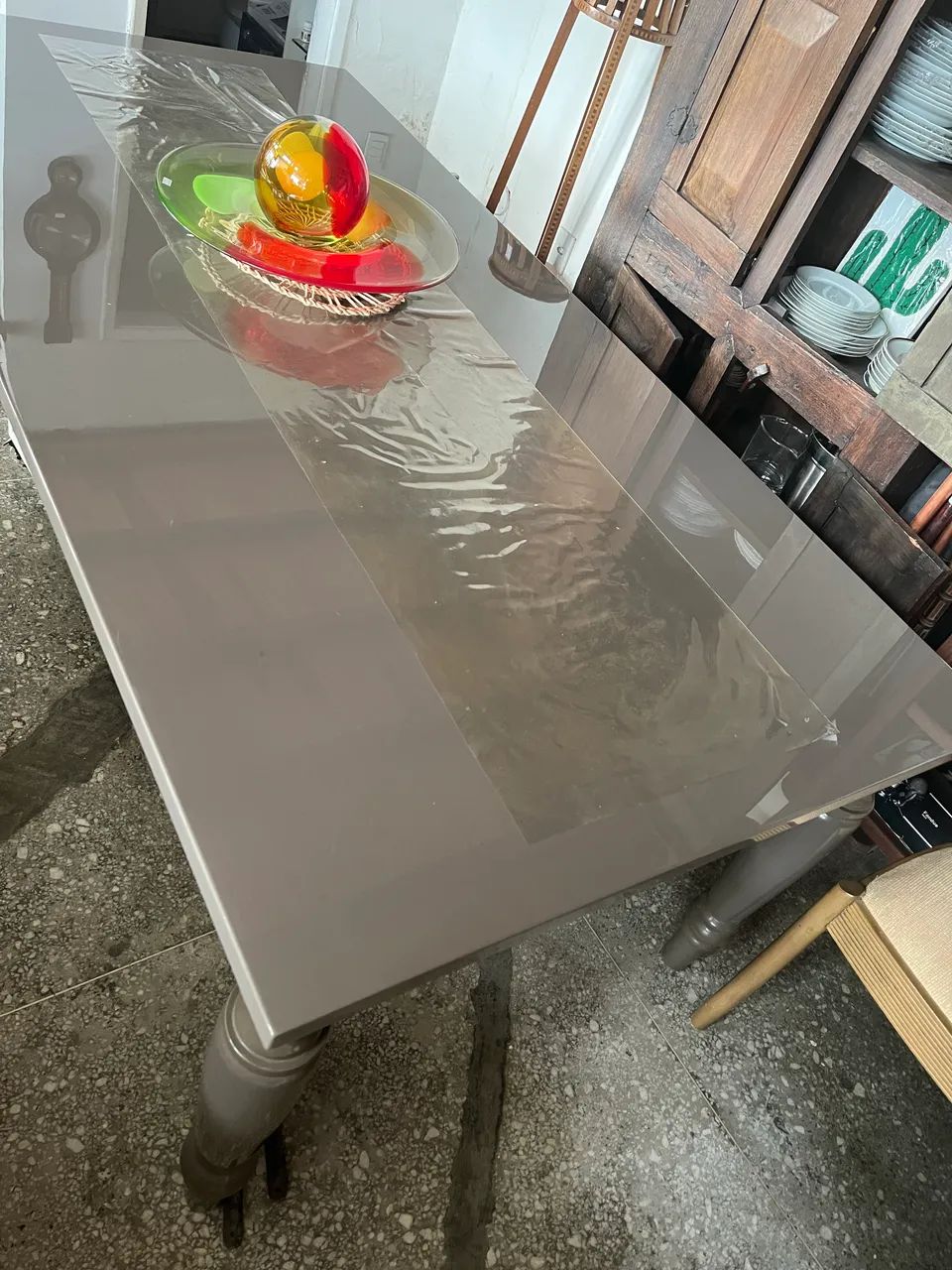 Mesa cinza Florense - Foto 2