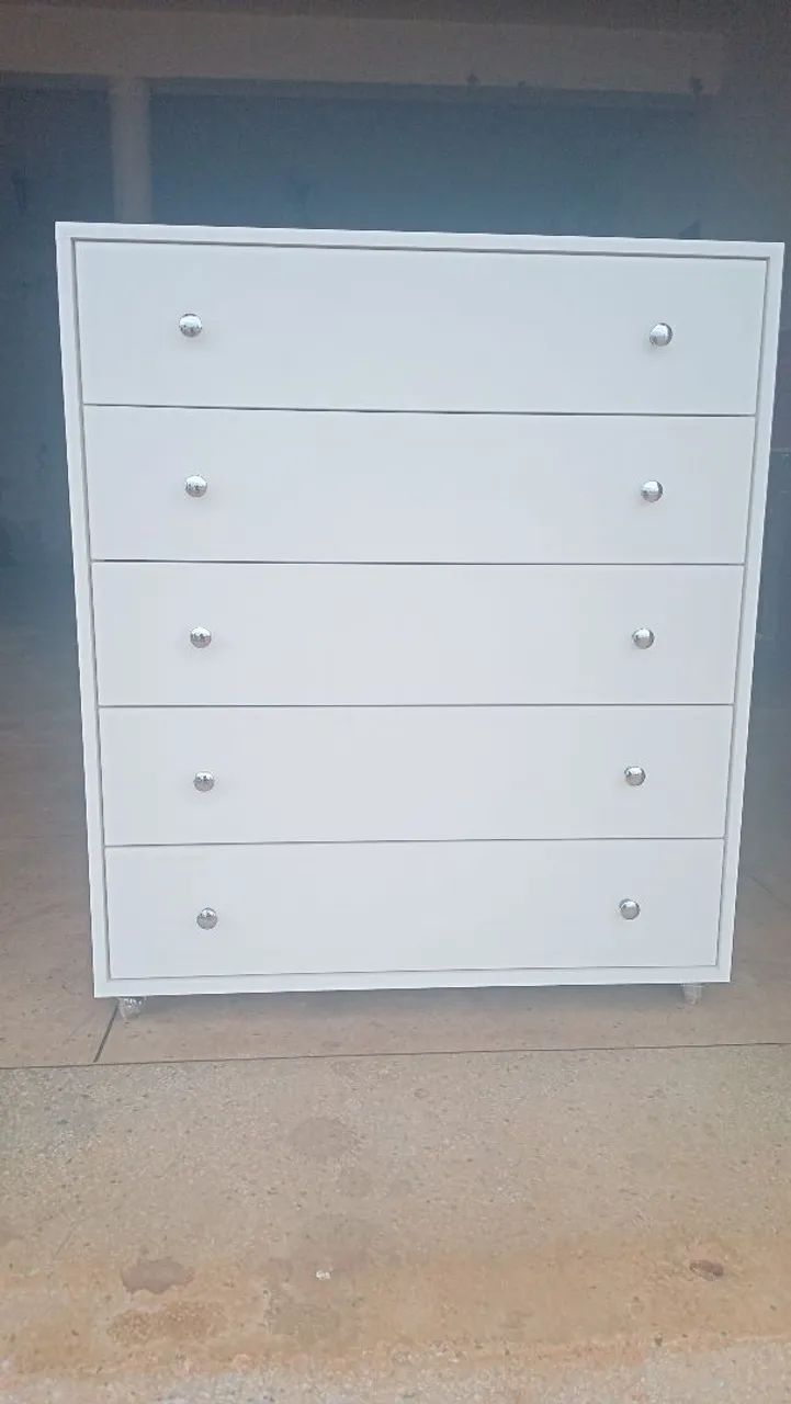 Comada 5 gavetas mdf - Foto 2