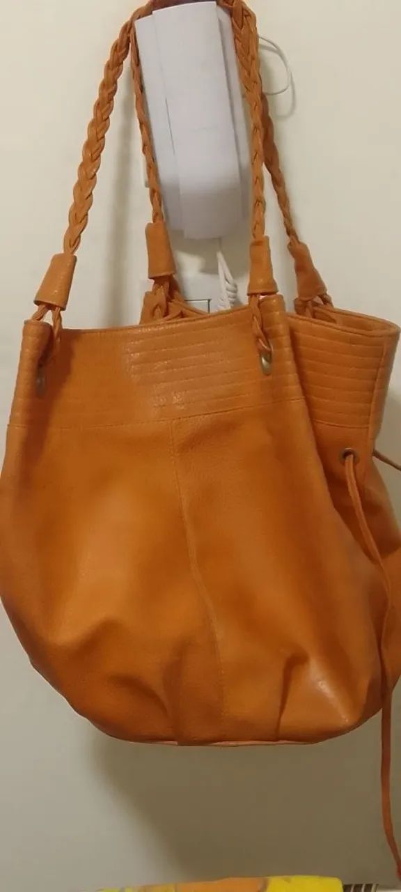 Bolsa grande de couro - Foto 2