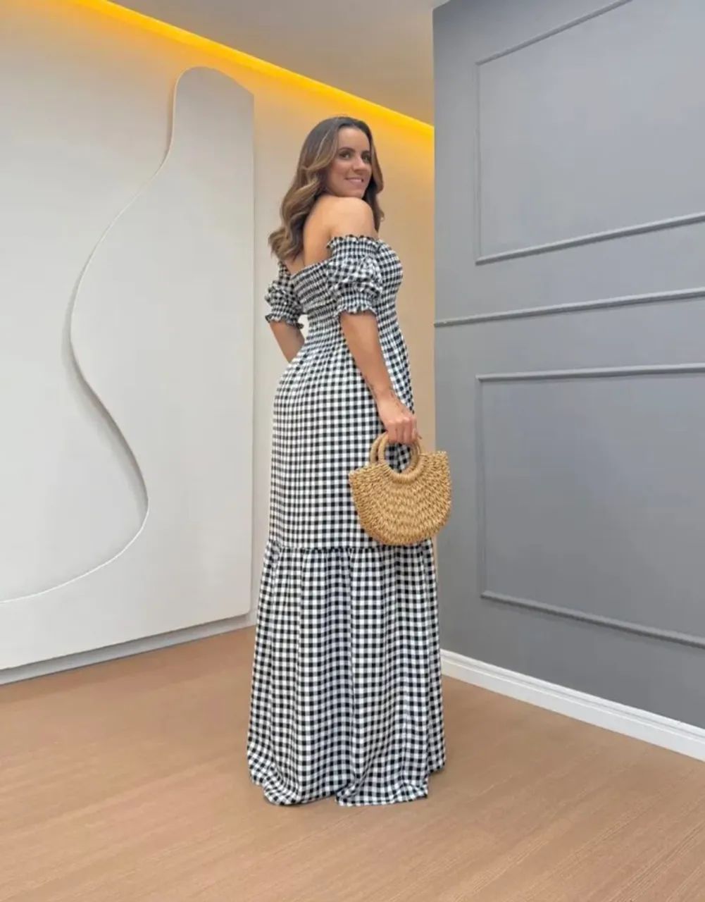 Vestido Camponesa/https://meli.la/2U9LpSb - Foto 2