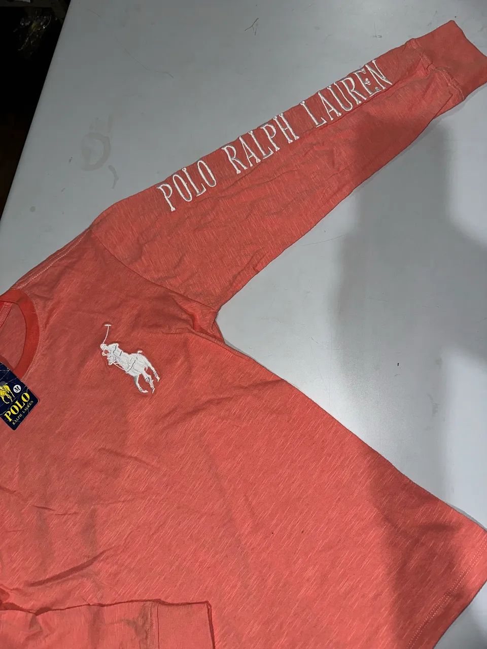 Manga Longa Polo Ralph Laurent - Foto 2