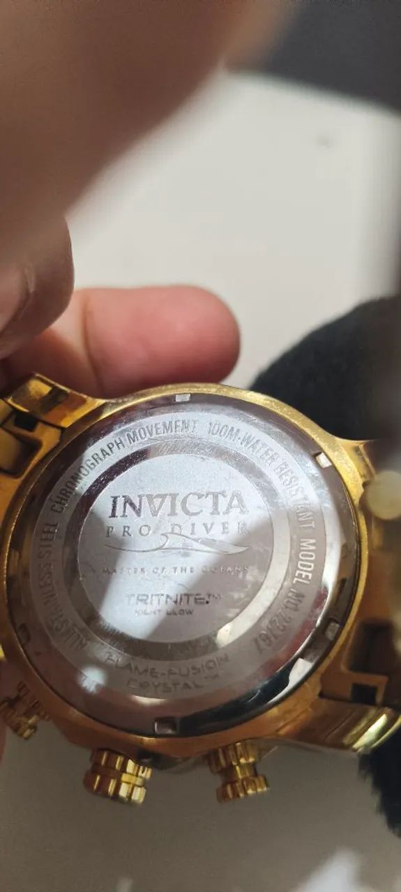 vendo relógio original invicta novíssimo , comprei e usei 2 vezes somente  - Foto 4