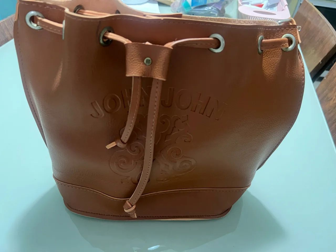 bolsa john john bucket bag