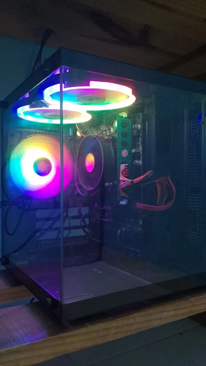 PC Completo i5 com gabinete aquário