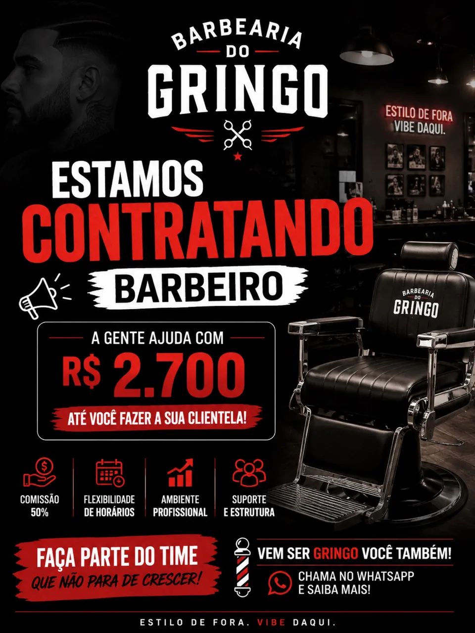 Vaga de barbeiro