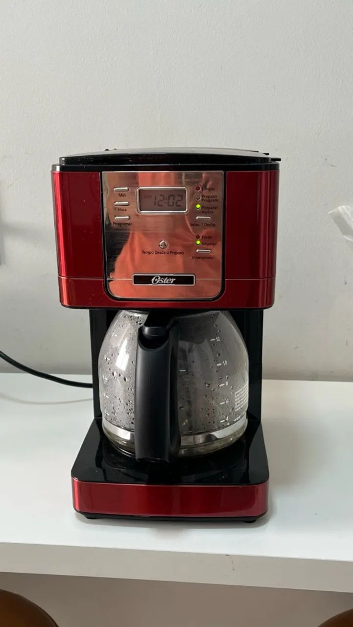 Cafeteira Oster programável