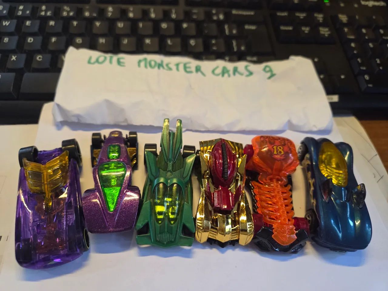 Lote Monster Car - Hotwheels 