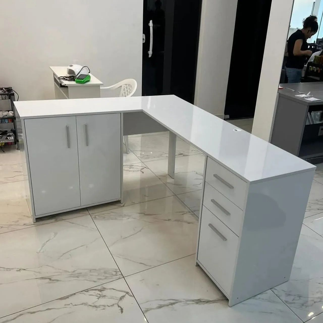 Mesa office NT2005 - Branco 