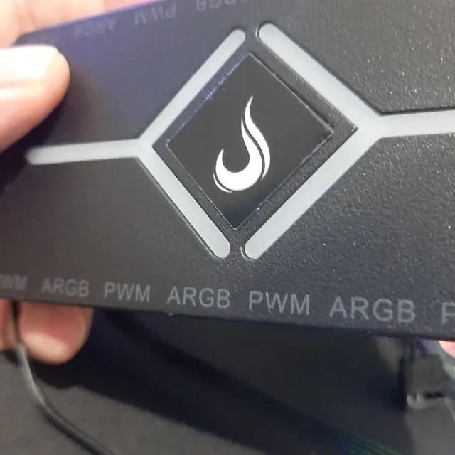 Controladora Gamer PWM e ARGB Hub - 3 pinos 5v - Foto 3