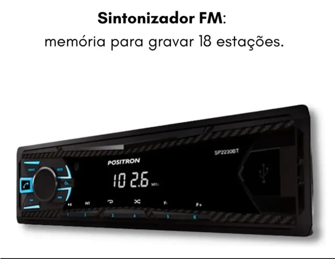 Som automotivo Positron  - Foto 5