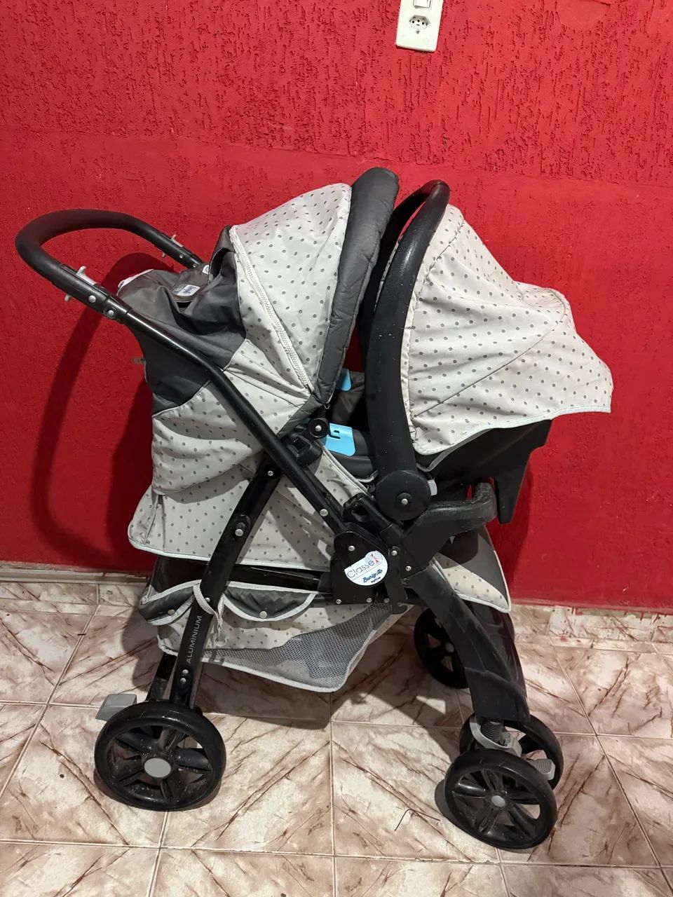 Carrinho com bebê conforto Burigotto - Foto 3
