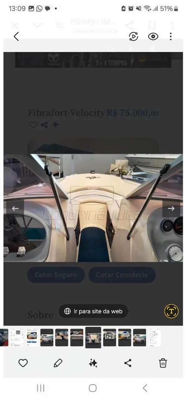 Lancha fibrafort  - Foto 4