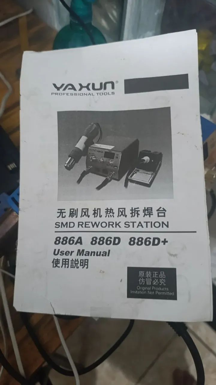 Estação de trabalho yaxun nova usada 3 x