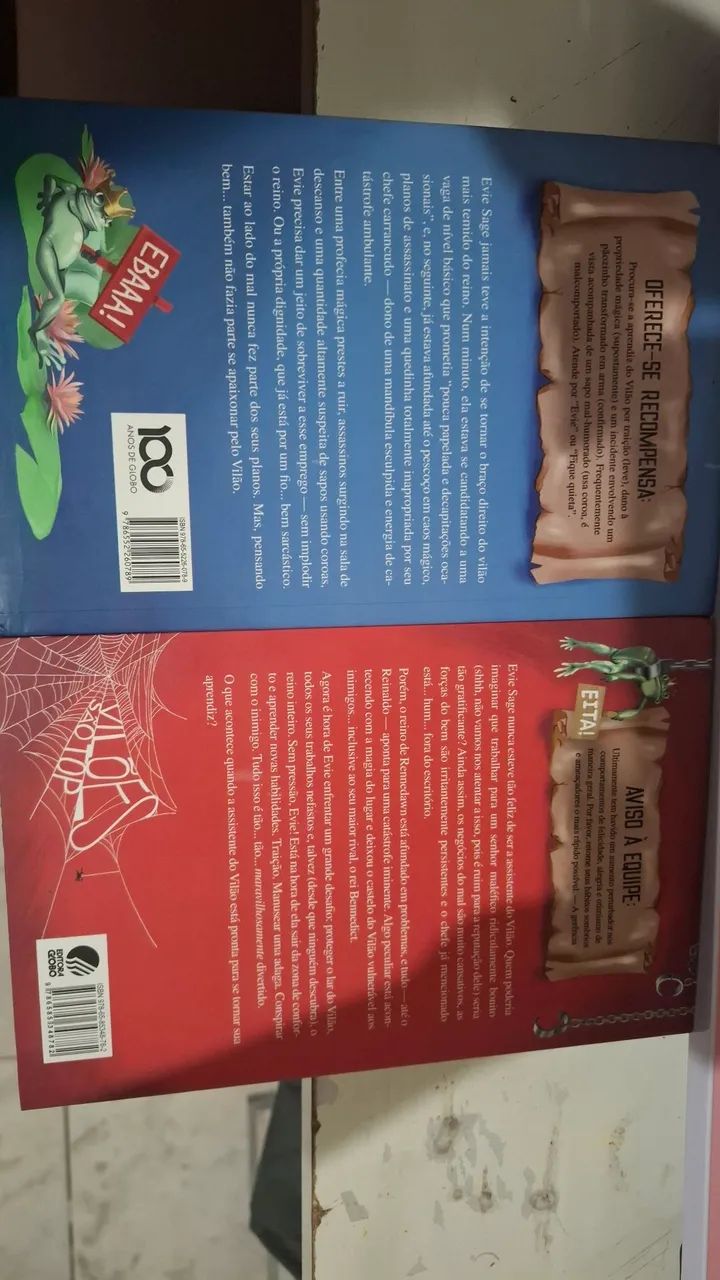 Livros:Aprendiz do vilão, Aliada do vilão - Foto 2