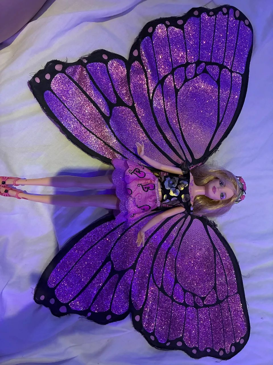 Boneca barbie butterfly antiga