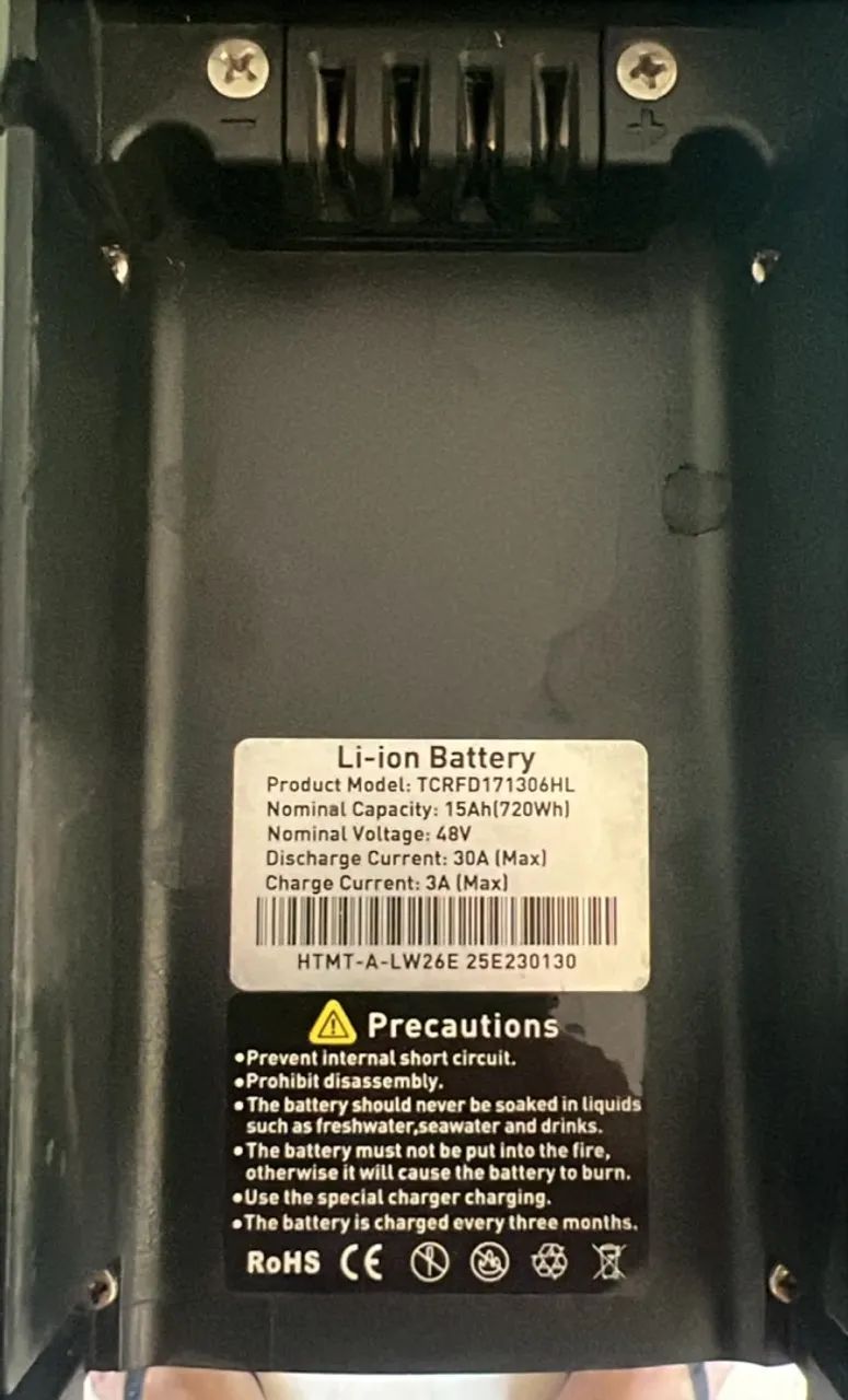 Bateria Lítio V8 PRO Ouxi  - Foto 3