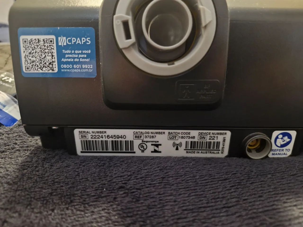 CPAP RESMED AIRSENSE AUTOSET AUTOMATICO - Foto 5