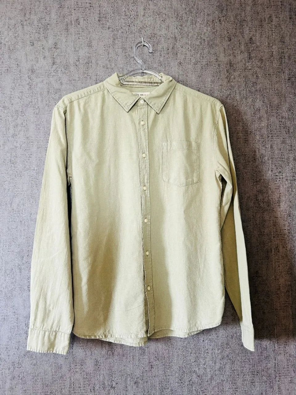 Camisa Social Verde Claro