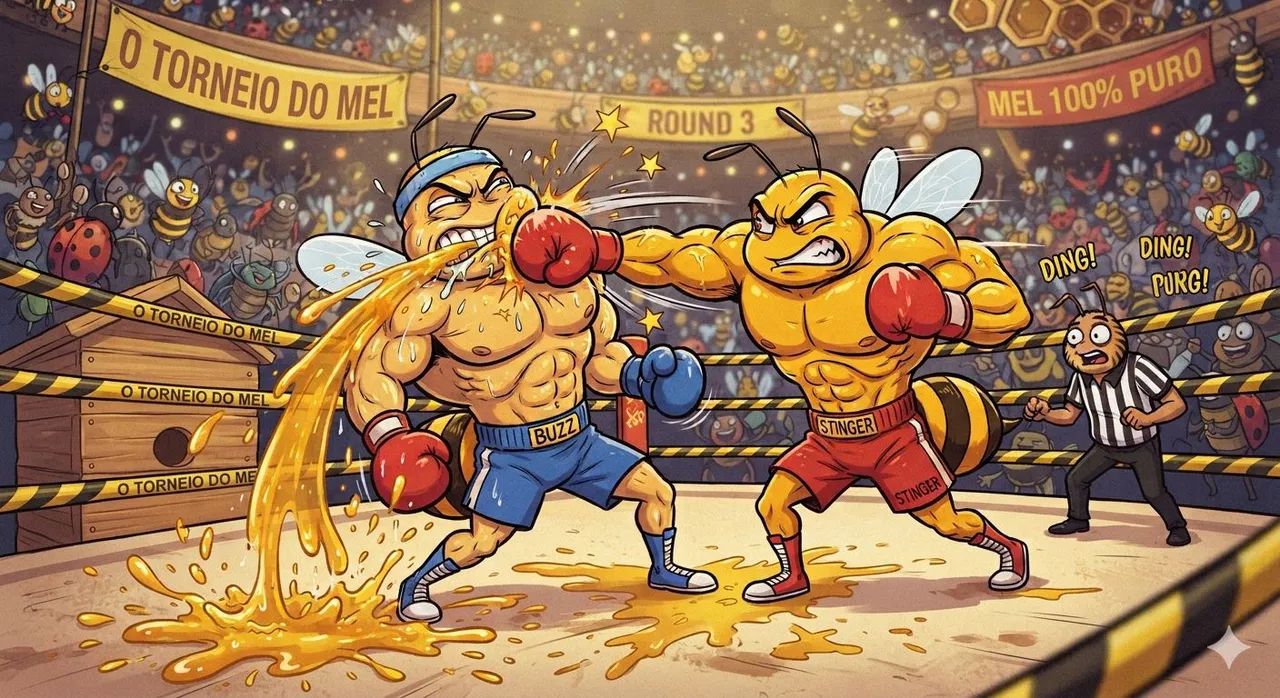 Mel de abelha 100% puro  artesanal 