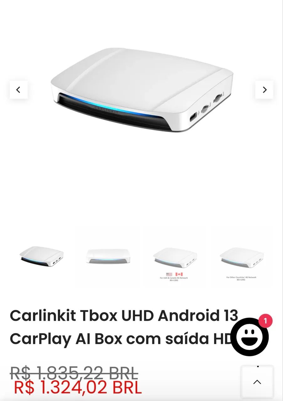 Carlinkit Para todos os veículos  - Foto 5