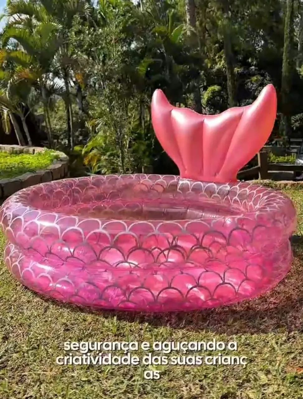 Piscina infantil sereia