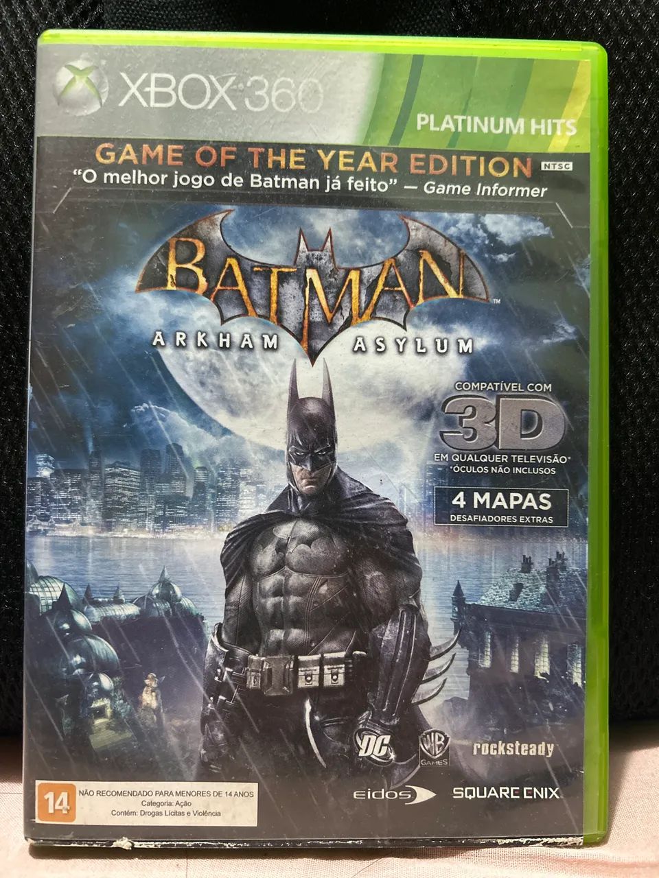 Batman: Arkham Asylum - Xbox 360 PLATINUM HITS (Original)