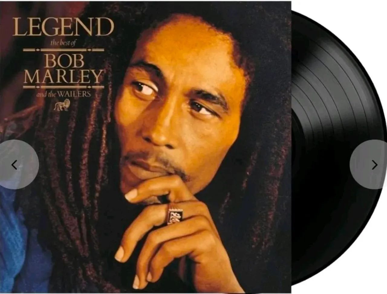 2 LPs Bob Marley Legend e Alceu Valença Cavalo de Pau